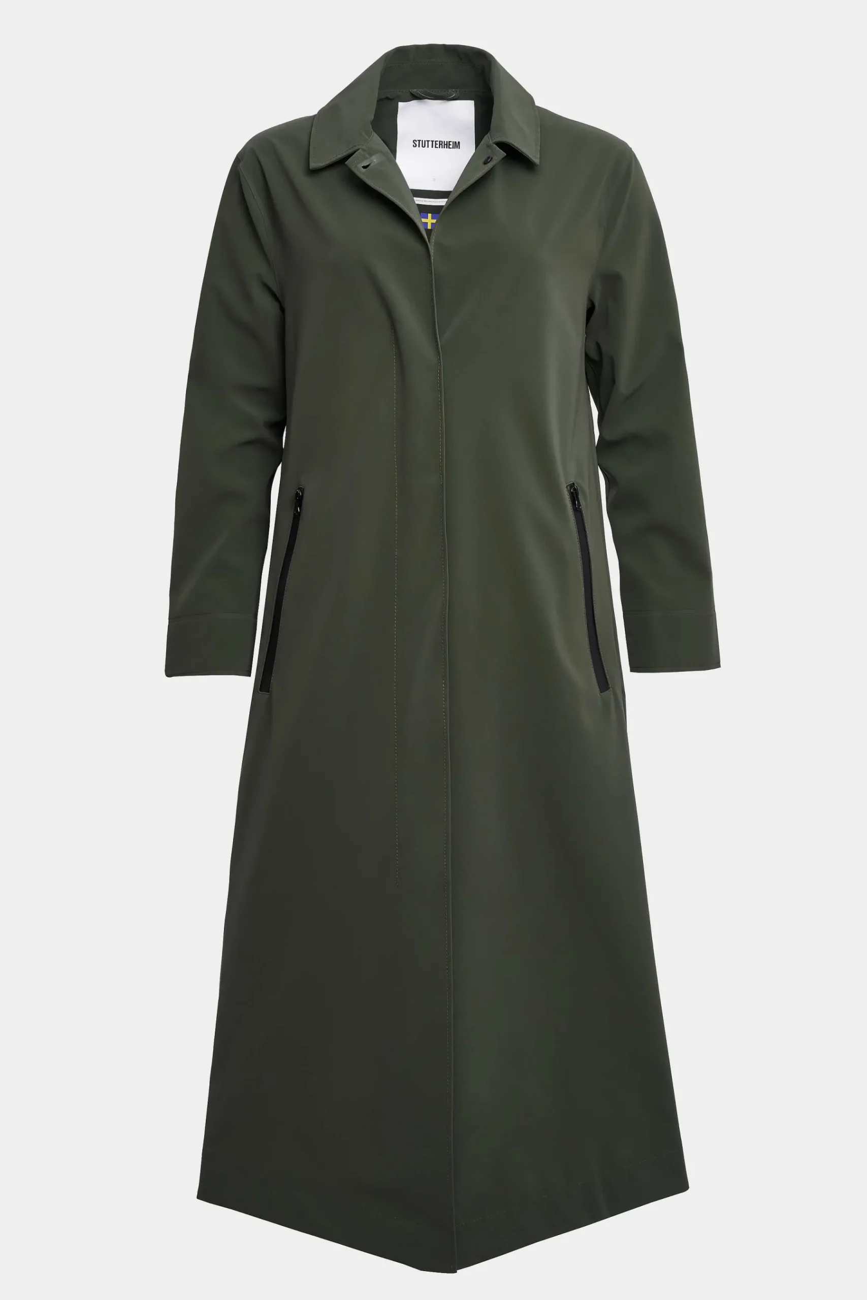 STUTTERHEIM Dames Uitverkoop-Hornstull Matte Lange Regenjas