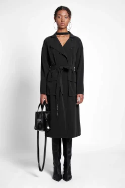 STUTTERHEIM Dames Uitverkoop-Kista Matte Trenchcoat
