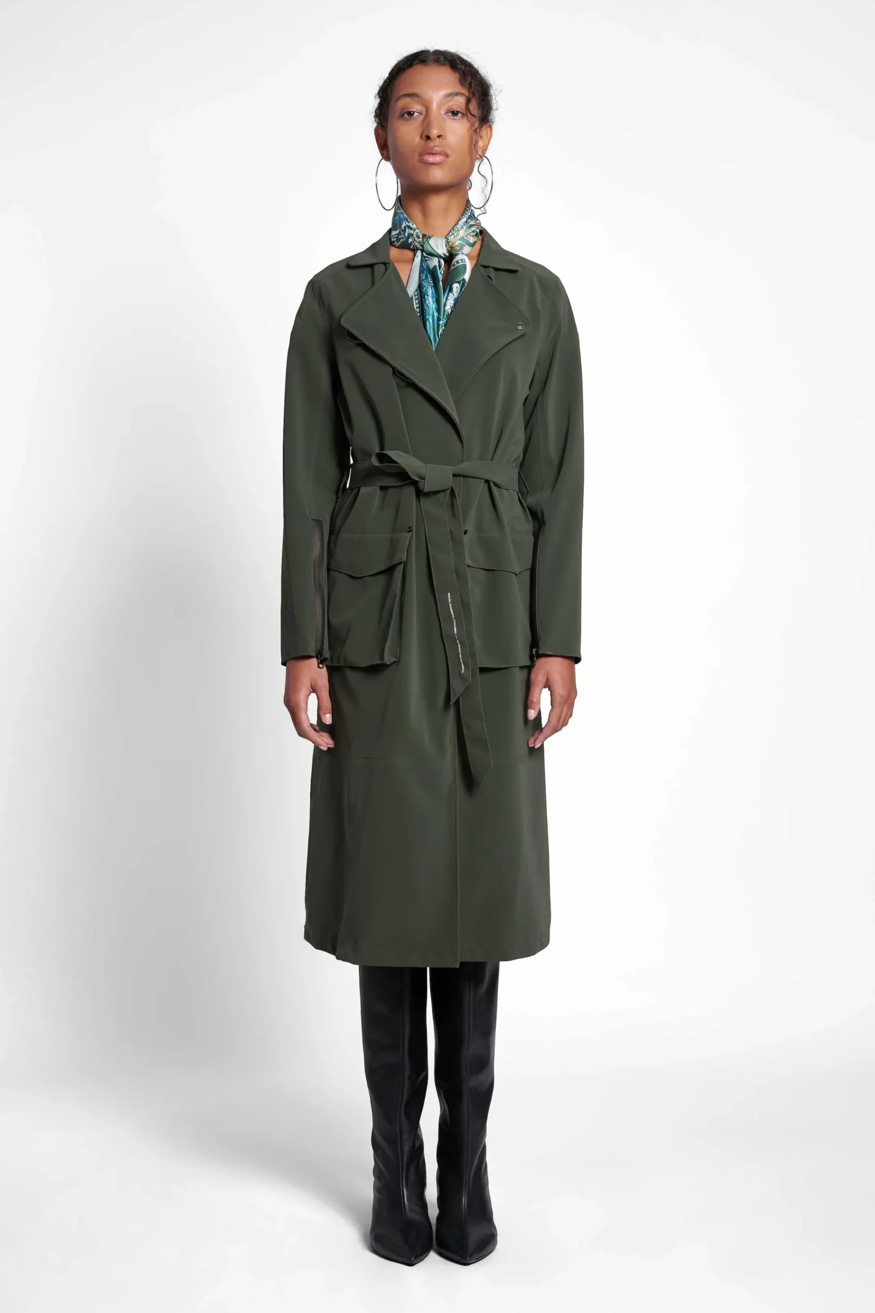STUTTERHEIM Dames Uitverkoop-Kista Matte Trenchcoat