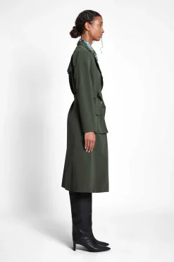 STUTTERHEIM Dames Uitverkoop-Kista Matte Trenchcoat