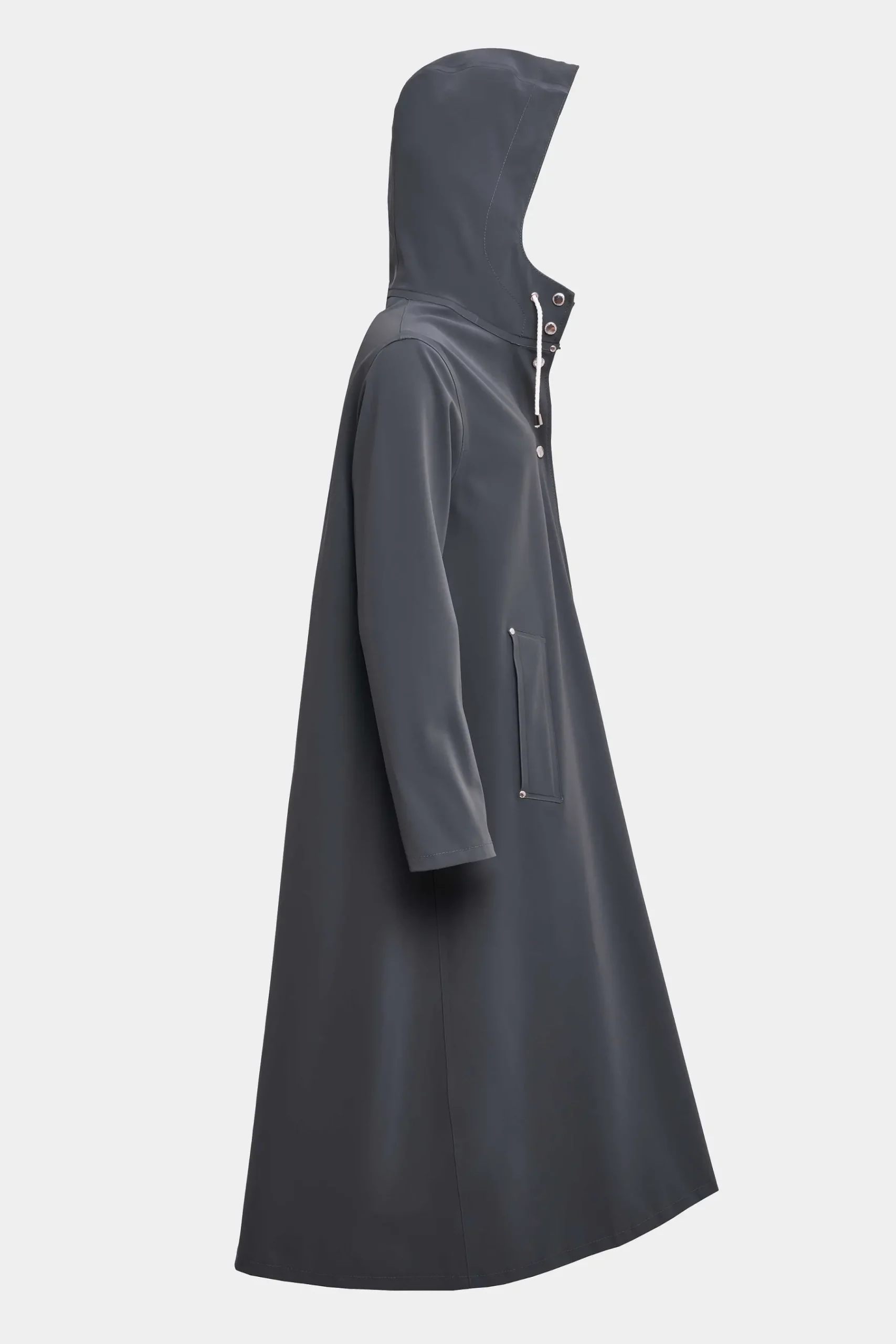 STUTTERHEIM Dames Uitverkoop-Mosebacke Lange Matte Regenjas