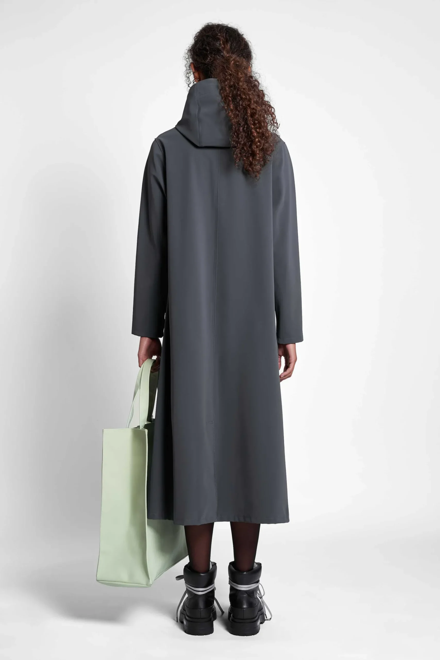 STUTTERHEIM Dames Uitverkoop-Mosebacke Lange Matte Regenjas