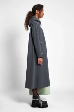 STUTTERHEIM Dames Uitverkoop-Mosebacke Lange Matte Regenjas
