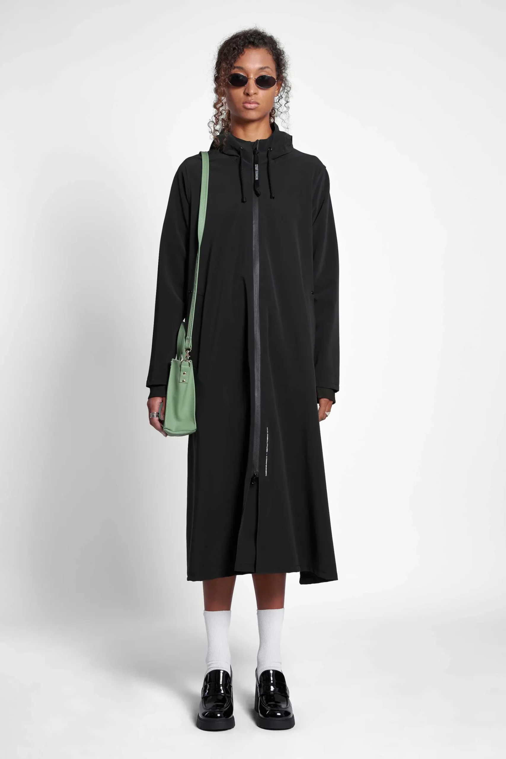 STUTTERHEIM Jassen-Mosebacke Lange Matte Regenjas Met Rits