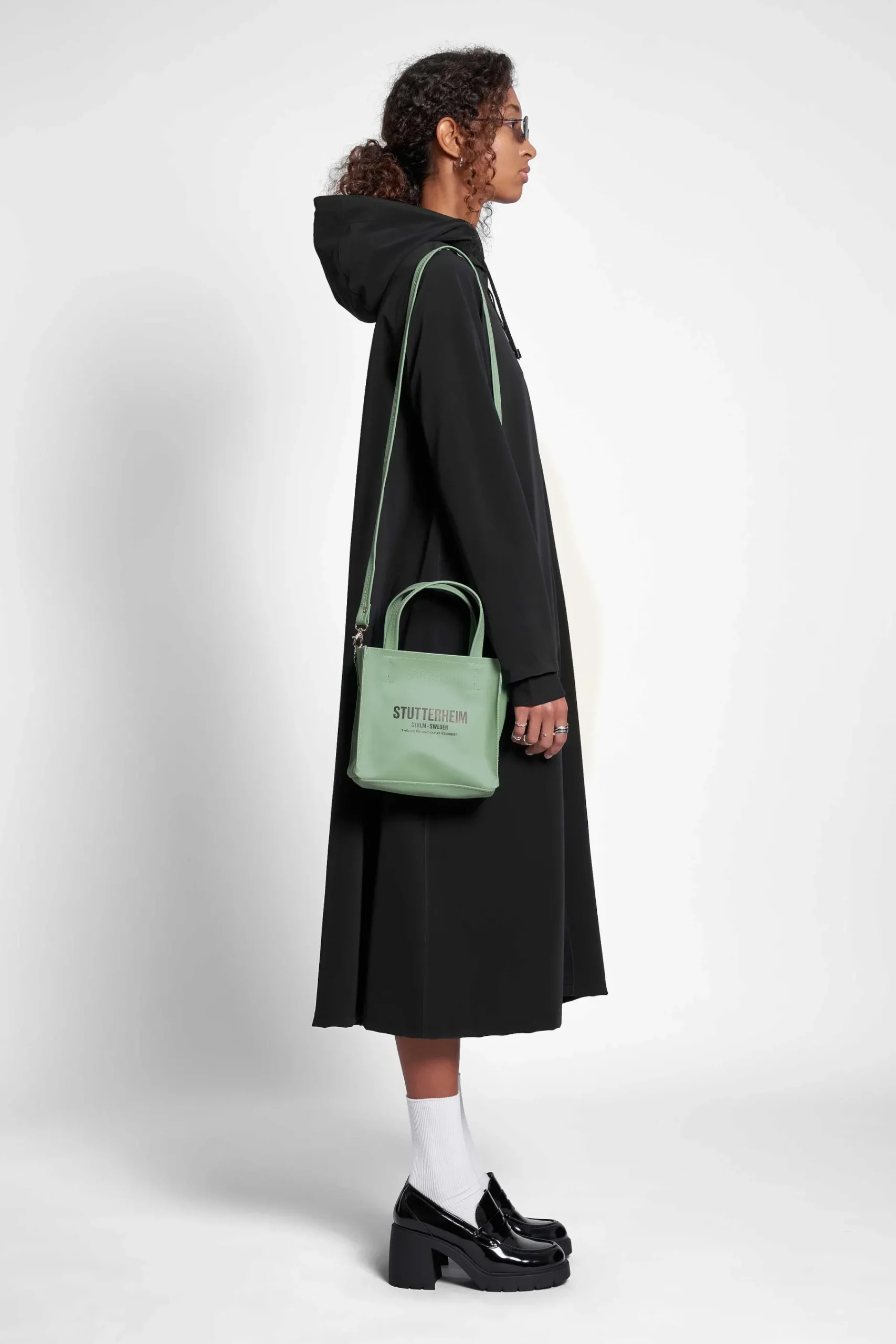 STUTTERHEIM Jassen-Mosebacke Lange Matte Regenjas Met Rits