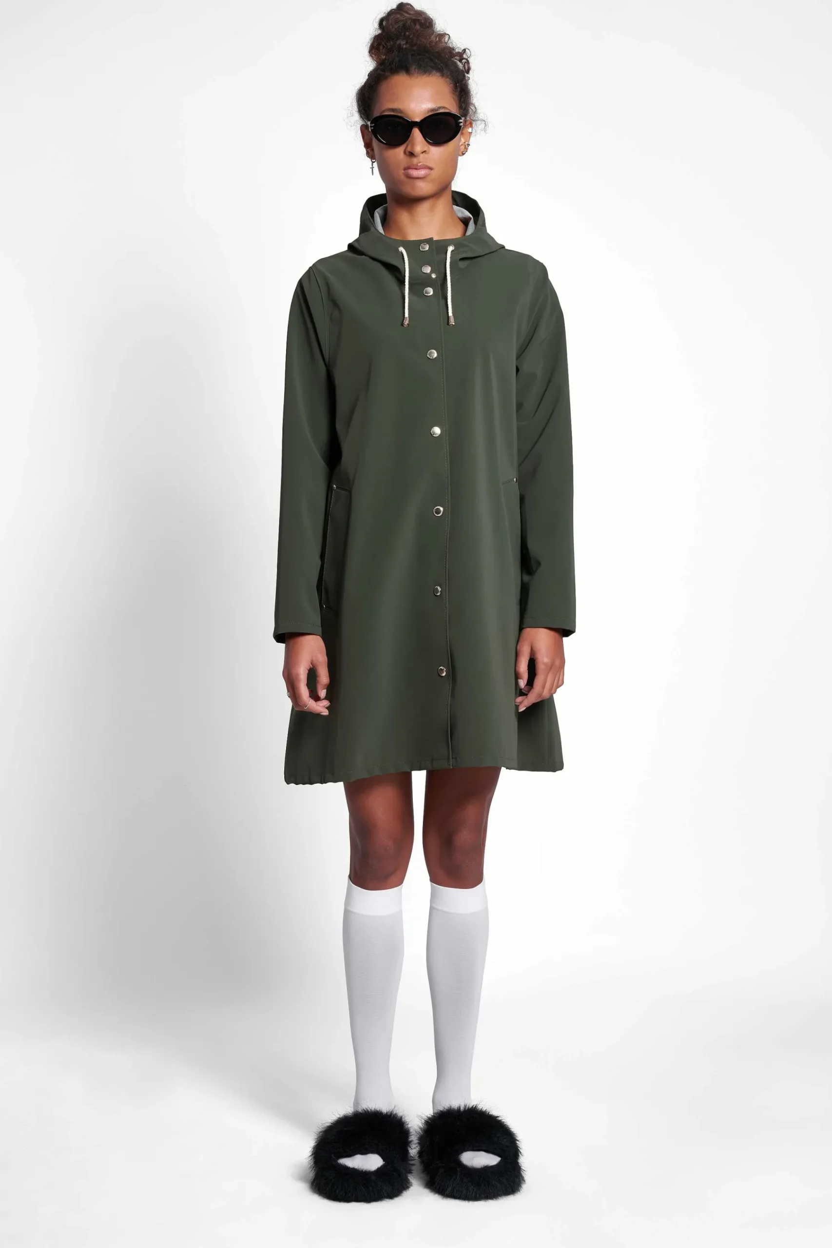 STUTTERHEIM Dames Uitverkoop-Mosebacke Lichtgewicht Matte Regenjas