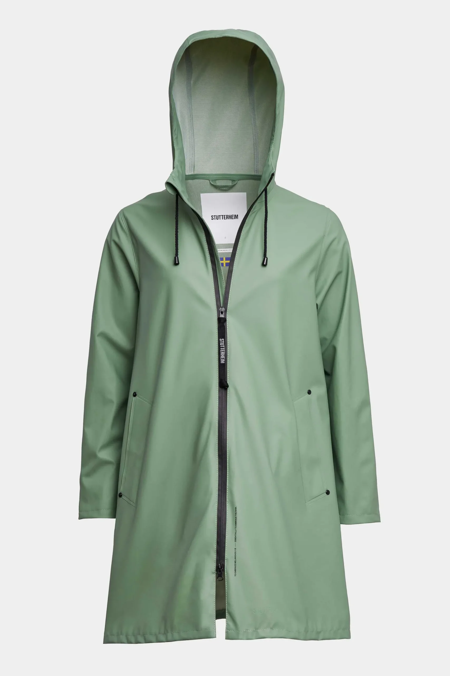STUTTERHEIM Dames Uitverkoop-Mosebacke Lichtgewicht Regenjas Met Rits