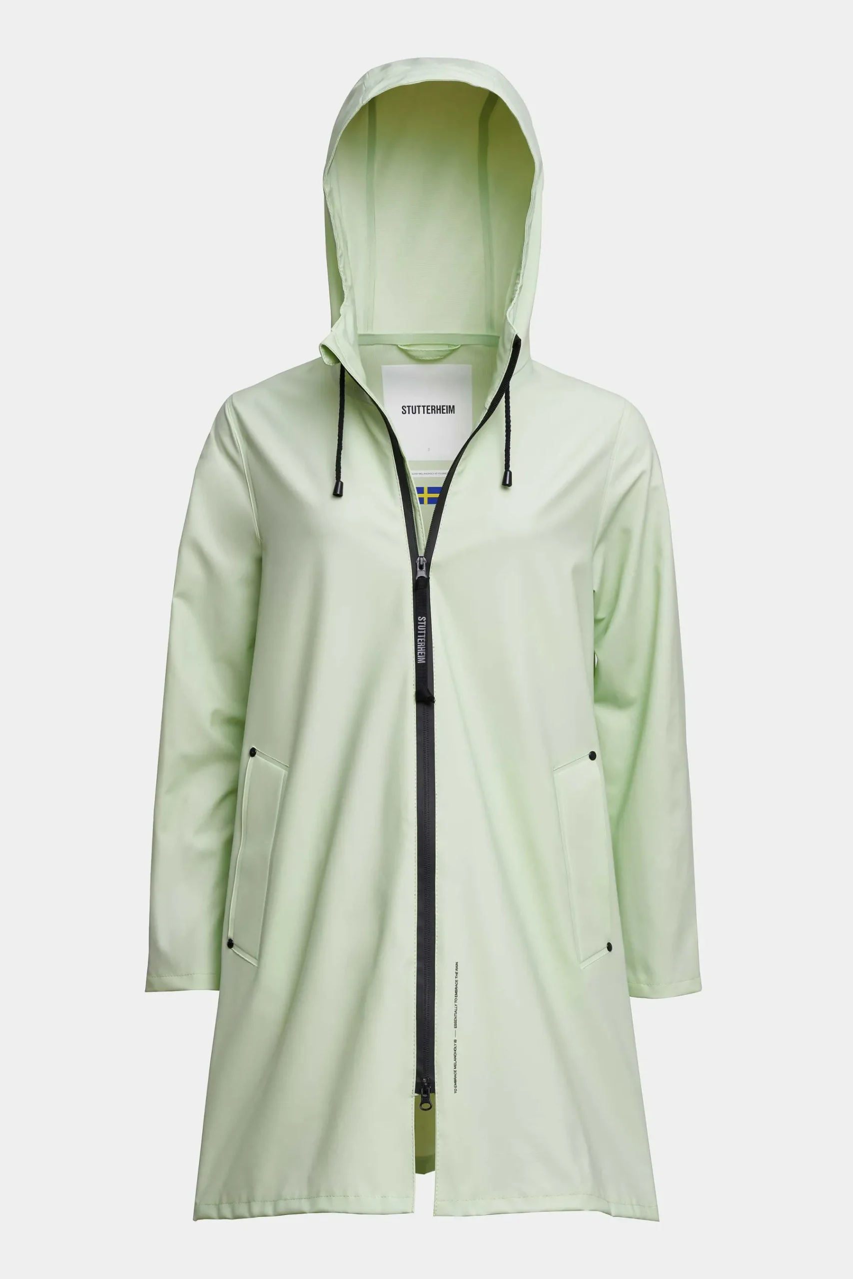 STUTTERHEIM Dames Uitverkoop-Mosebacke Lichtgewicht Regenjas Met Rits