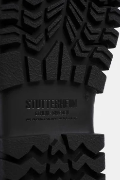STUTTERHEIM Leren Laarzen-Patrouillelaarsschacht Leer