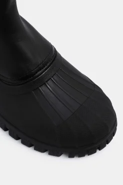 STUTTERHEIM Leren Laarzen-Patrouillelaarsschacht Leer