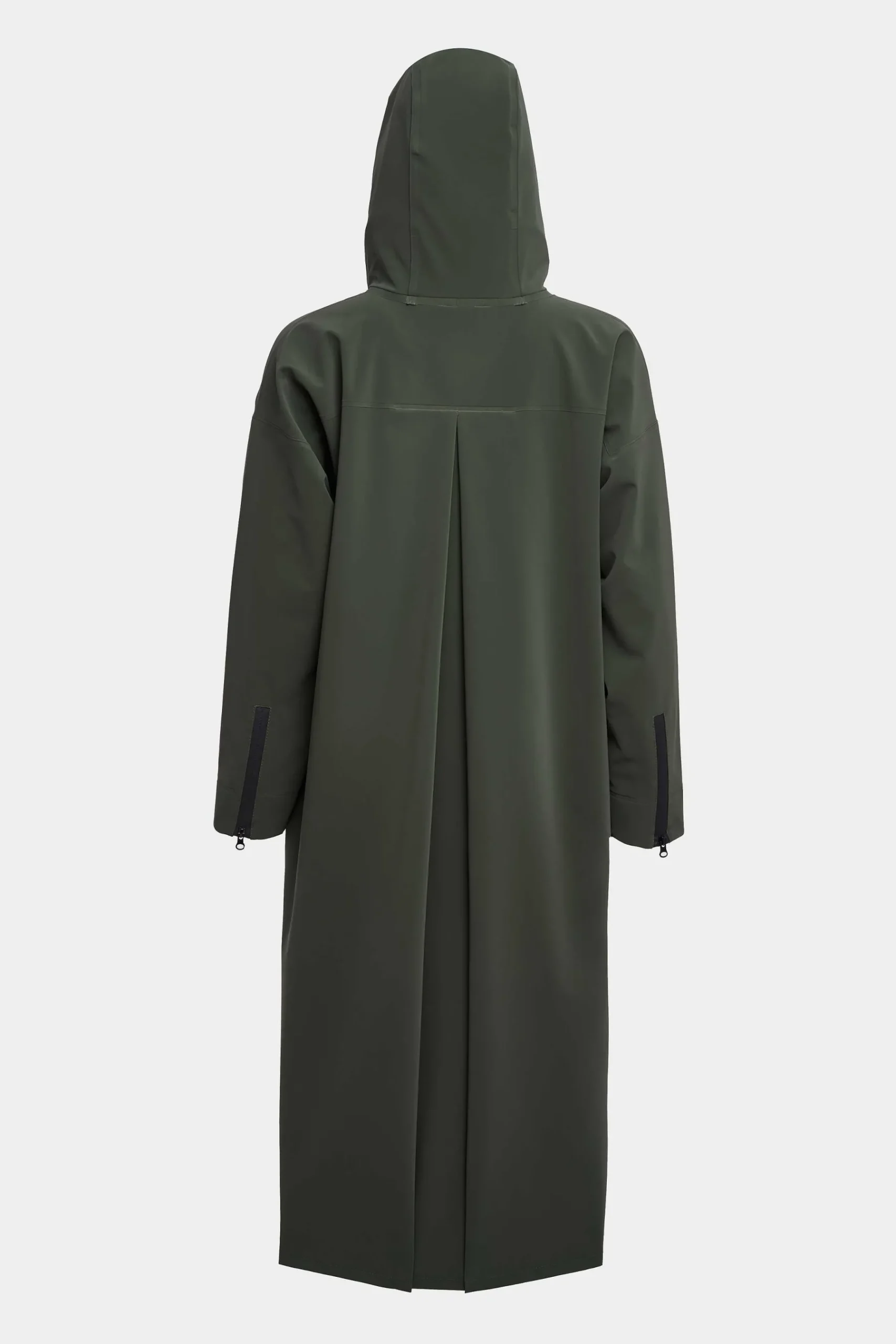 STUTTERHEIM Dames Uitverkoop-Sandviken Lange Matte Regenjas Met Rits