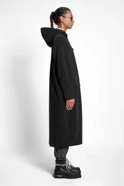 STUTTERHEIM Dames Uitverkoop-Sandviken Lange Matte Regenjas Met Rits