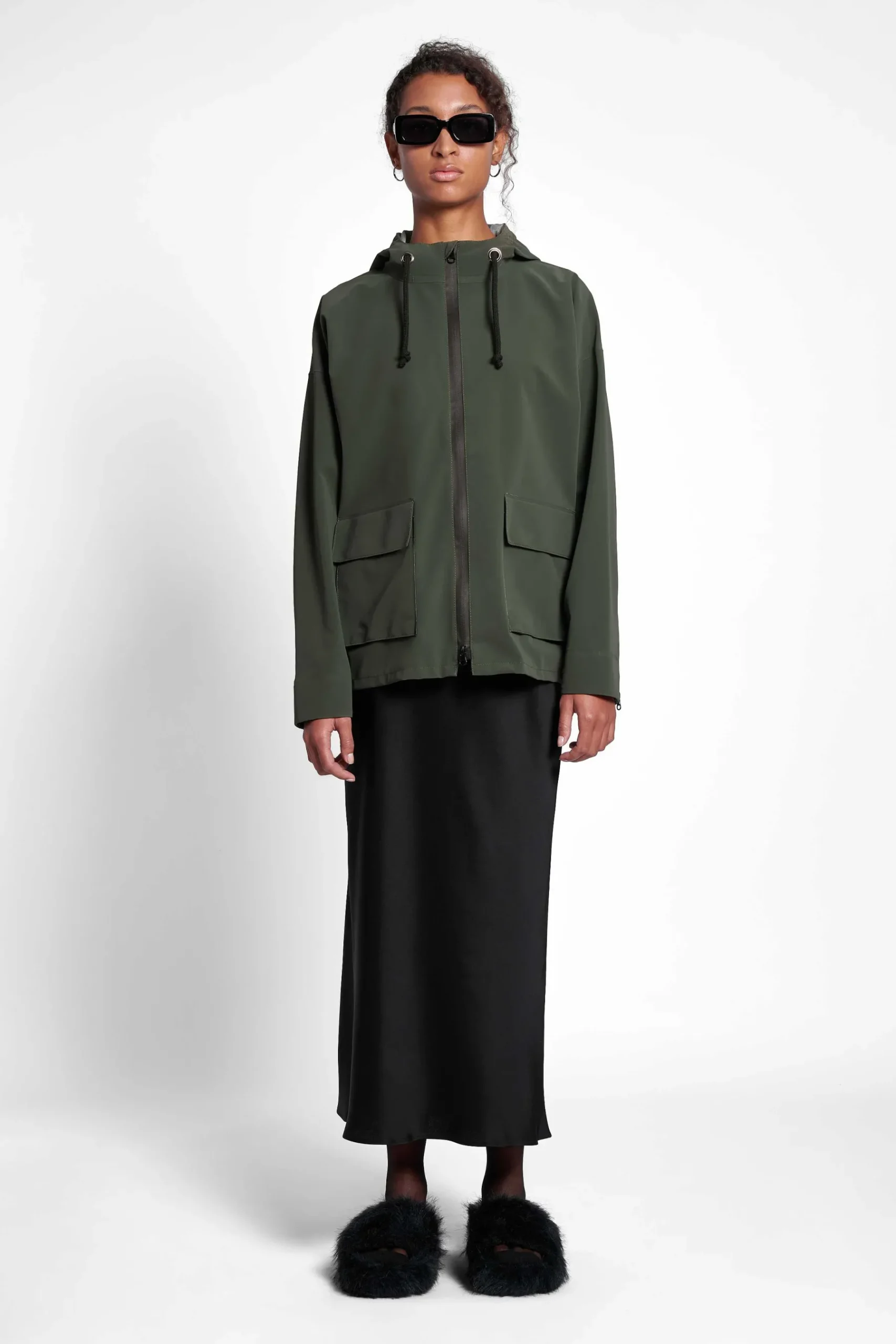 STUTTERHEIM Dames Uitverkoop-Sandviken Matte Ritssluiting