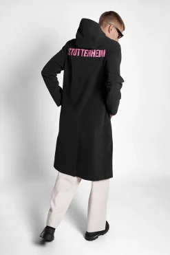 STUTTERHEIM Heren Uitverkoop-Stockholm Lange Regenjas Met Matte Print
