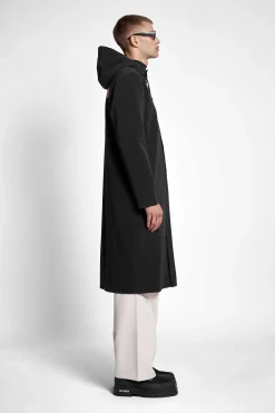STUTTERHEIM Heren Uitverkoop-Stockholm Lange Regenjas Met Matte Print