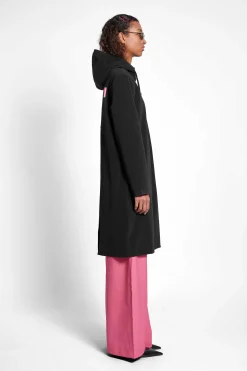 STUTTERHEIM Heren Uitverkoop-Stockholm Lange Regenjas Met Matte Print
