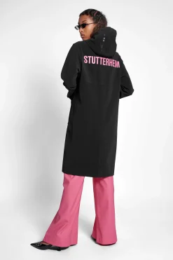 STUTTERHEIM Heren Uitverkoop-Stockholm Lange Regenjas Met Matte Print