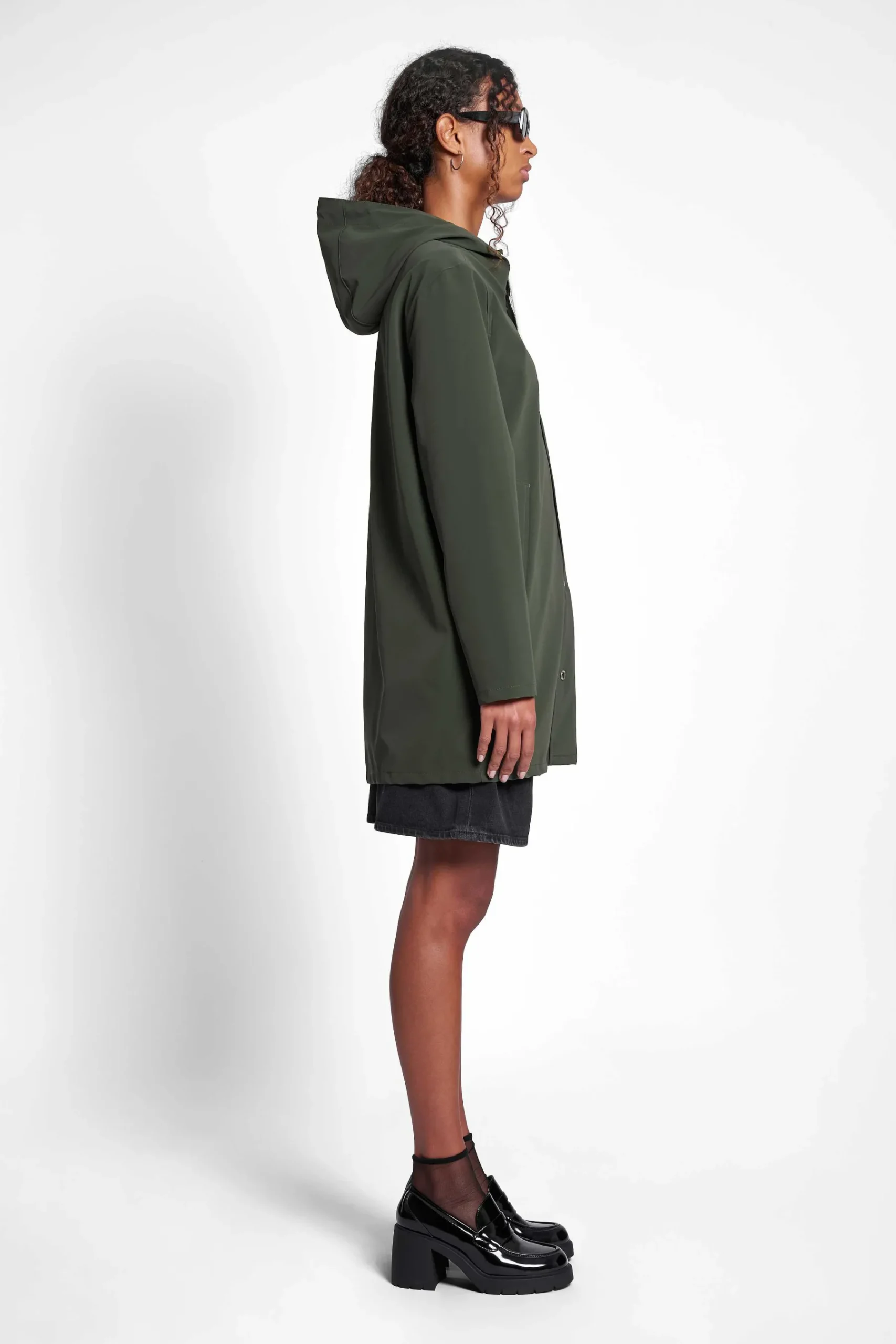 STUTTERHEIM Heren Uitverkoop-Stockholm Lichtgewicht Matte Regenjas