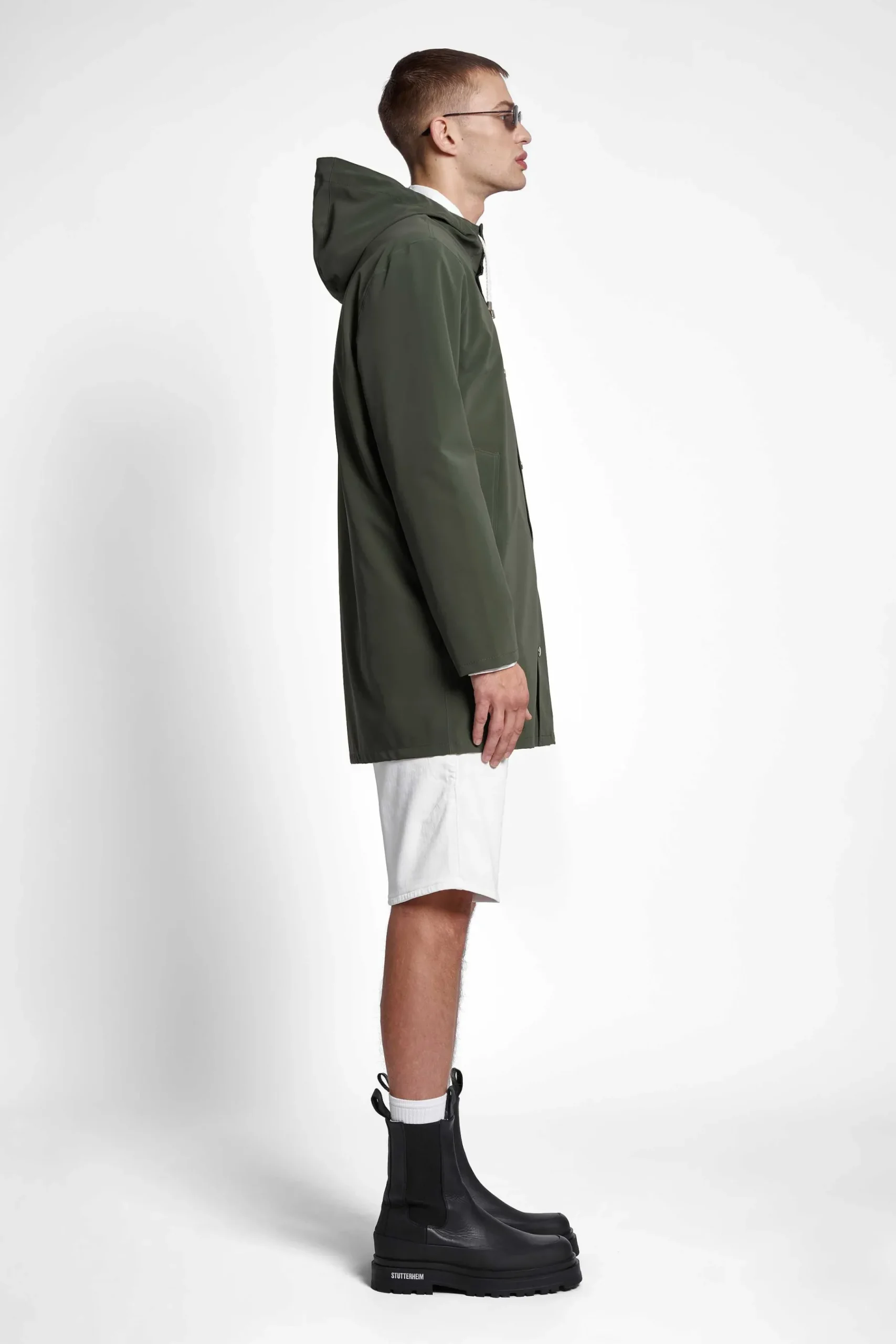 STUTTERHEIM Heren Uitverkoop-Stockholm Lichtgewicht Matte Regenjas