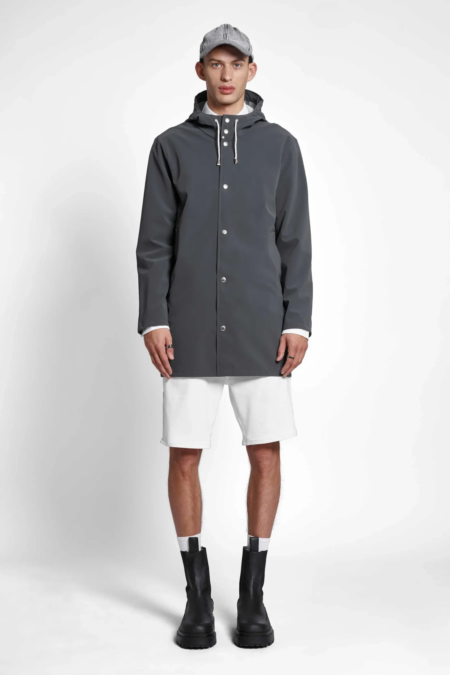 STUTTERHEIM Heren Uitverkoop-Stockholm Lichtgewicht Matte Regenjas