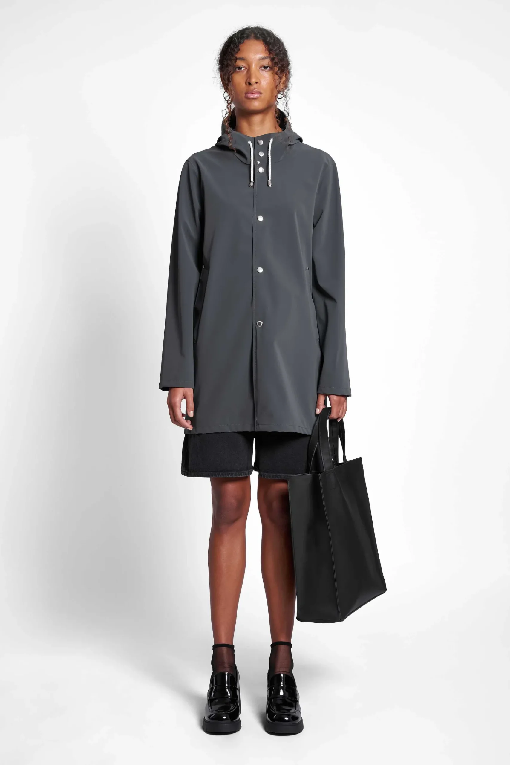 STUTTERHEIM Heren Uitverkoop-Stockholm Lichtgewicht Matte Regenjas