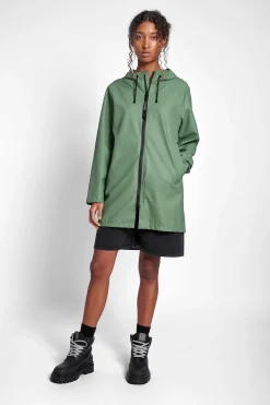 STUTTERHEIM Heren Uitverkoop-Stockholm Lichtgewicht Regenjas Met Rits