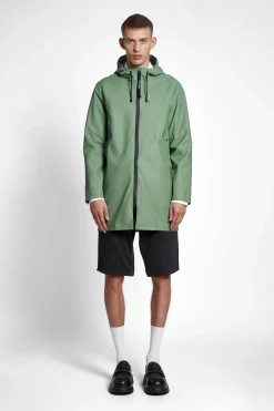 STUTTERHEIM Heren Uitverkoop-Stockholm Lichtgewicht Regenjas Met Rits