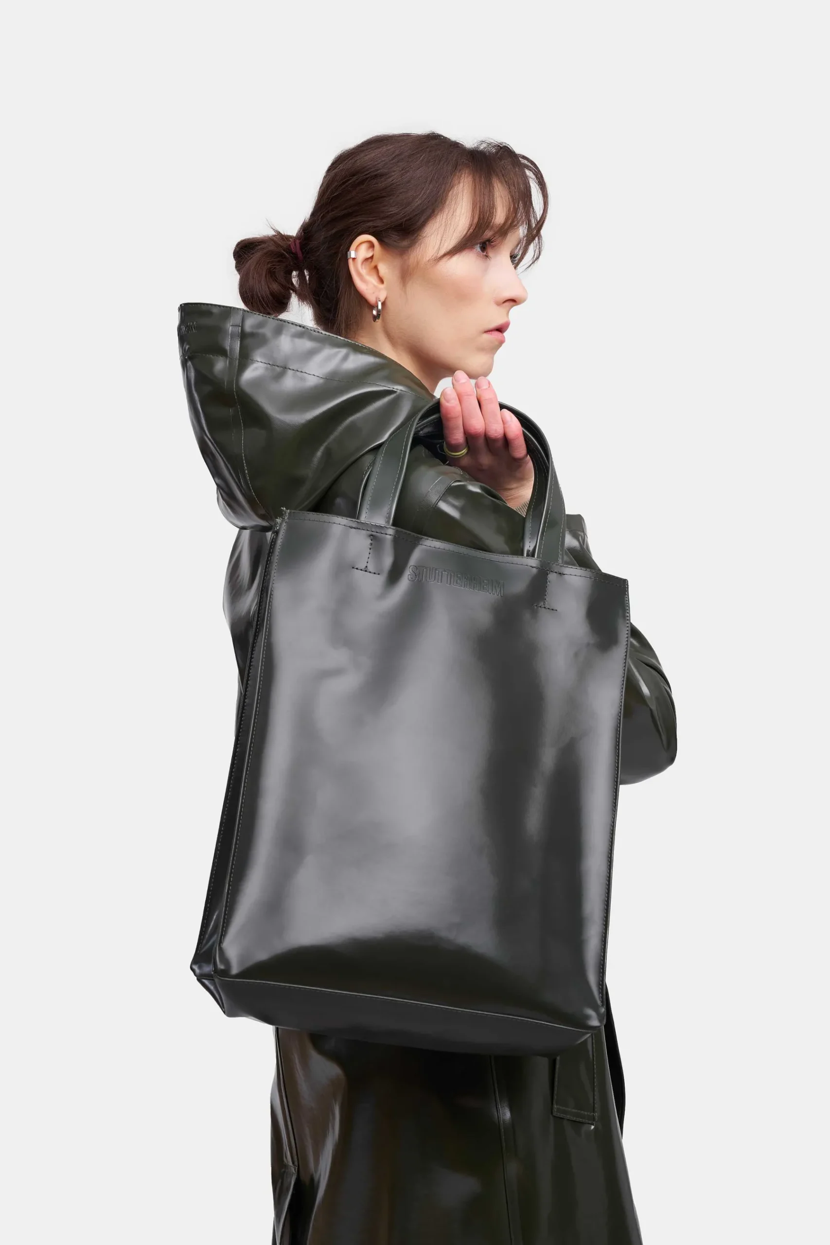 STUTTERHEIM Draagtassen-Stocksund Tas Opaal