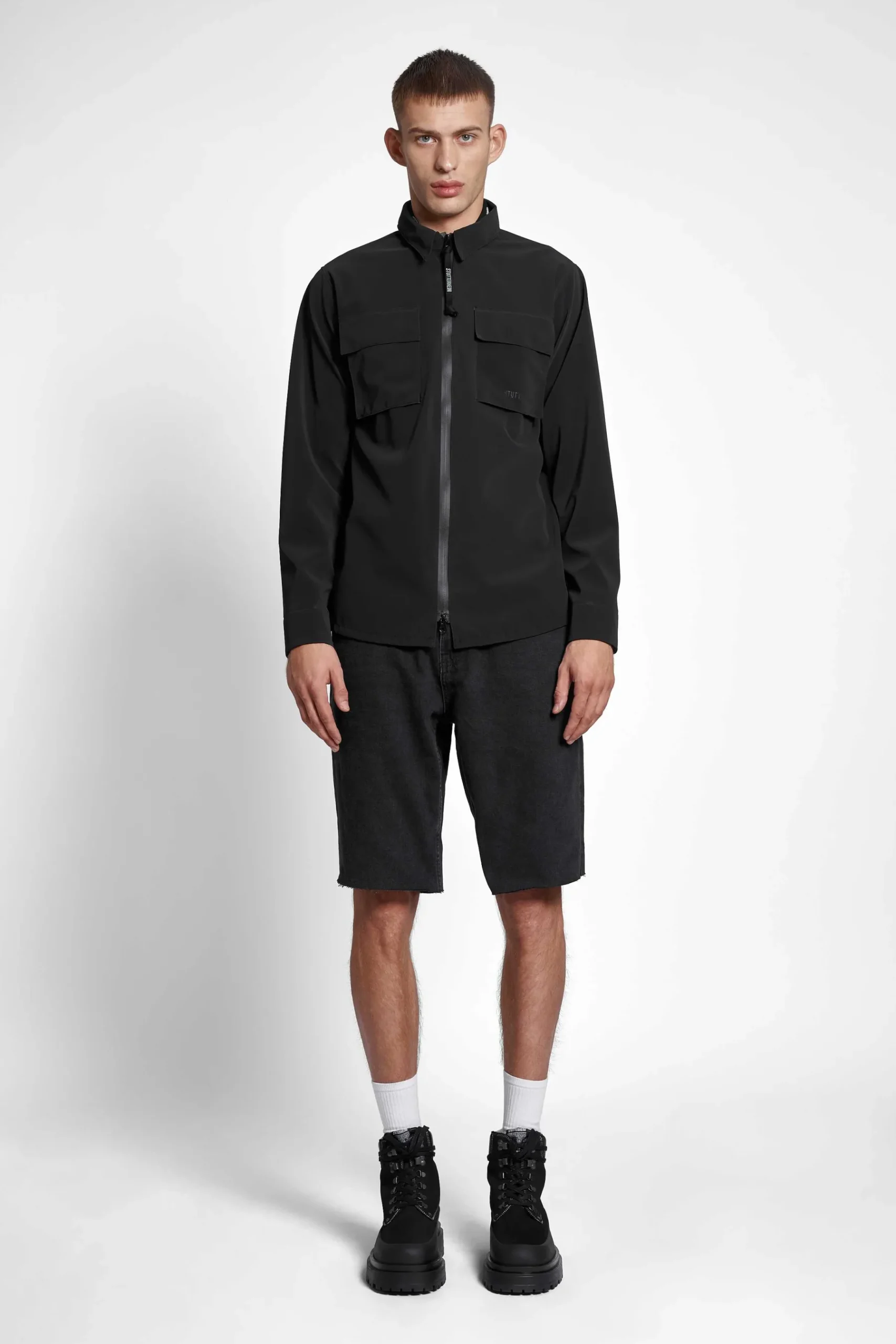 STUTTERHEIM Heren Uitverkoop-Vitaberg Mat Overshirt