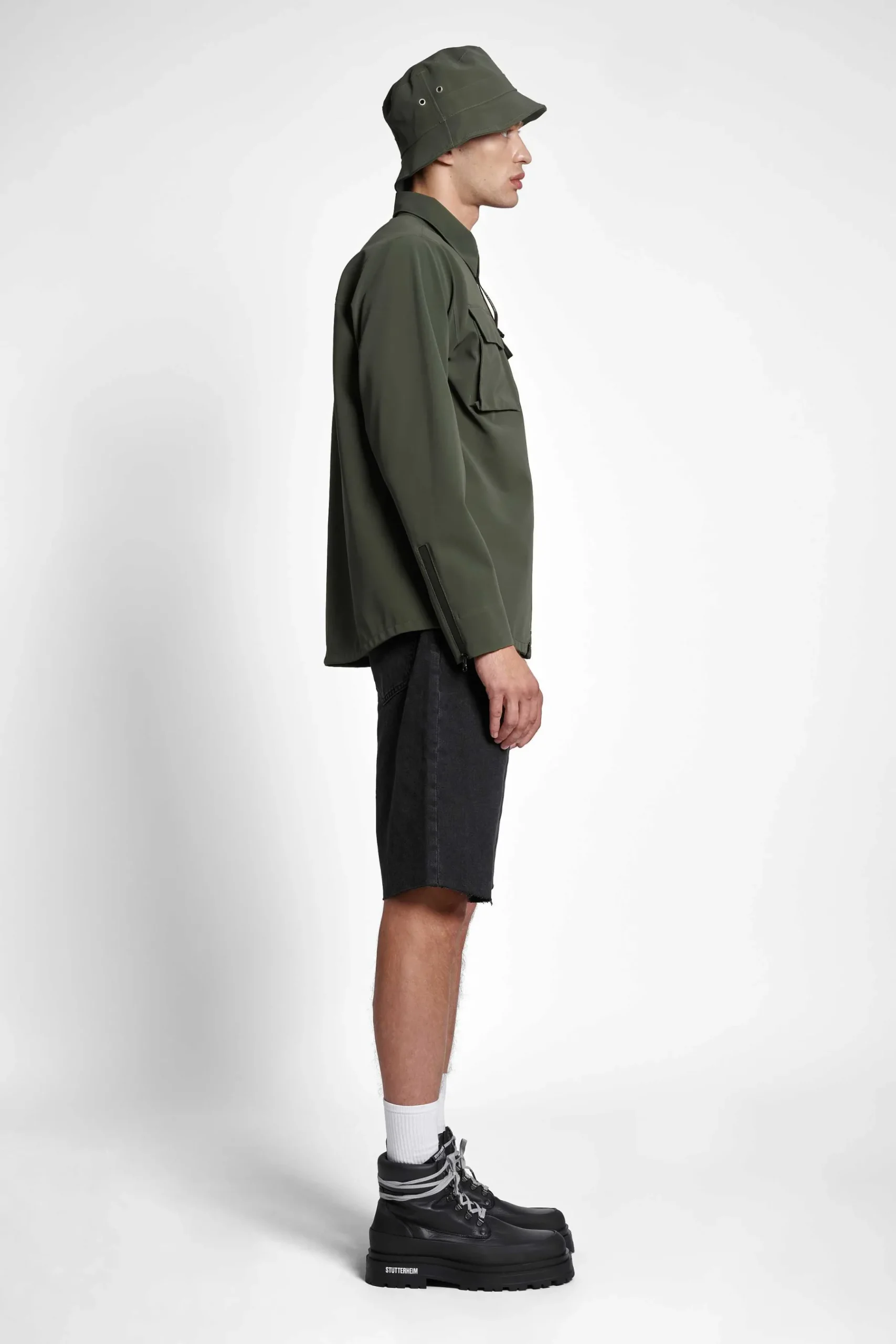 STUTTERHEIM Heren Uitverkoop-Vitaberg Mat Overshirt